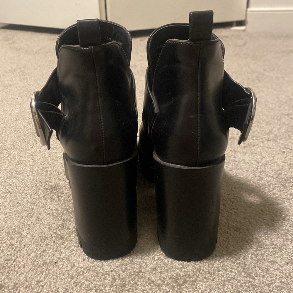 Platform ankle boots - Picture 4 of 6
